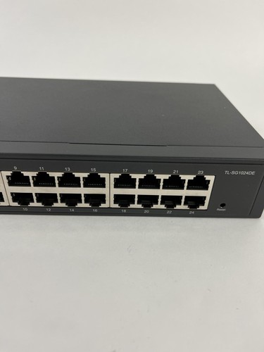 TP-Link 24 Port Gigabit Switch Easy Smart Managed Plug & Play Desktop/Rackmount - Photo 4/7