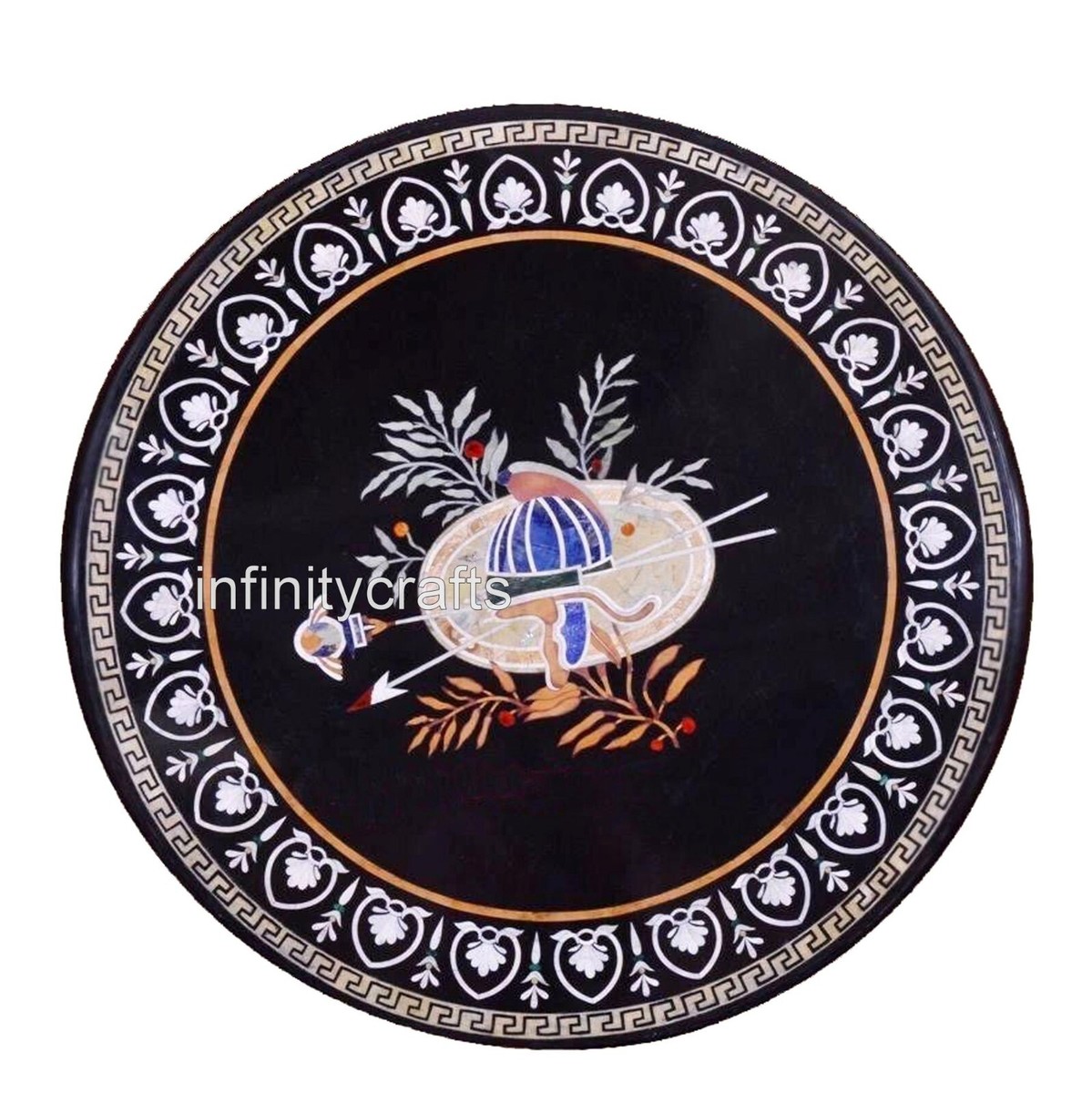 48 inch round marble on sale dining table