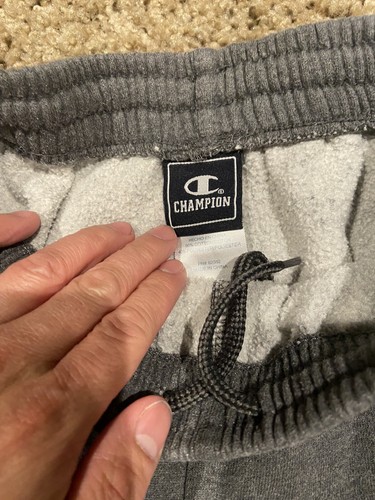 Champion Sweat Pants Gray Boys Size Small EUC! - Picture 3 of 5