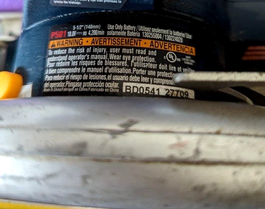 RYOBI Tool Kit 18-Volt 3 tool BUNDLE P501 Saw/SA 1802 Drill /25Ft Tape (T) - Image 3 of 4