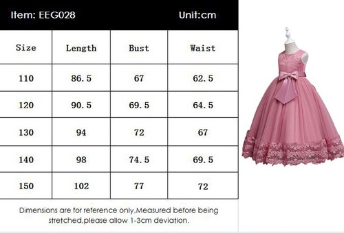 Christmas Kids Girls Tulle Princess Party Dress Birthday Party Pageant Gown Ball - Picture 113 of 164