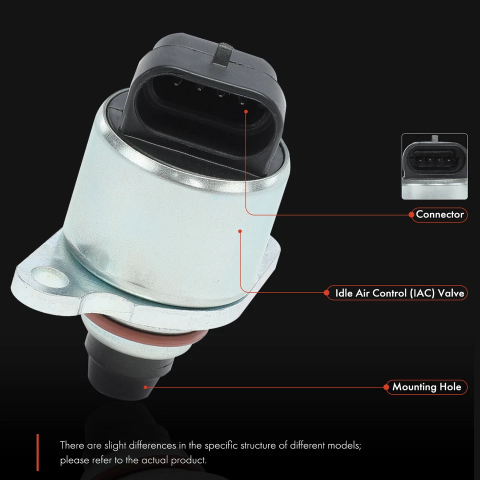 Válvula de control de aire de ralentí para Saturn L200 L300 LS LW1 LW2 L100 LW200 LW300 4 pines Foto 4 de 4