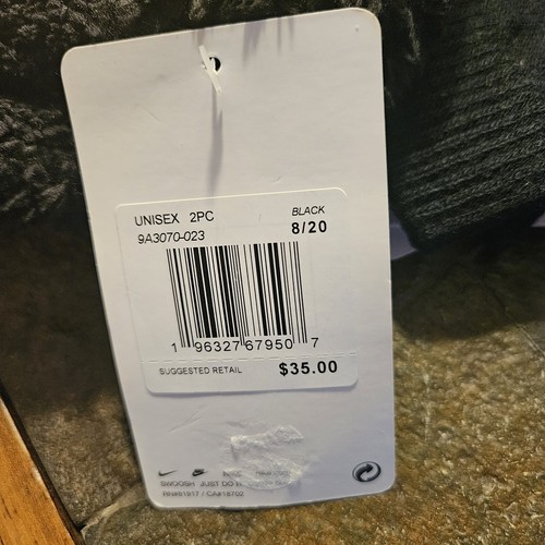 Nike Youth 2 Piece Winter Hat And Gloves Set One Size Color Black - Picture 5 of 5