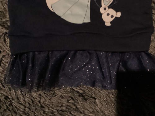 Nuevo en Paquete Nuevo Disney Frozen Sudadera Top - Edad 18-24 meses 92 cm - Olaf & Elsa - Imagen 6 de 6
