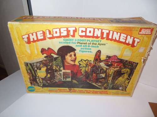 Vintage 1975 Mego Action Jackson The Lost Continent Play Set Box & Some Pieces - Picture 2 of 21