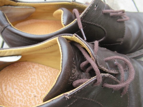 🧡💜Superbes chaussures ARGUS CUIR MARRON Ttbe t 41 25€ ach imm fp com mond rel - Picture 8 of 12