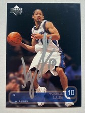 Tyronn Lue Signed 1998 Upper Deck #178 Card Washington Wizards NBA RAD