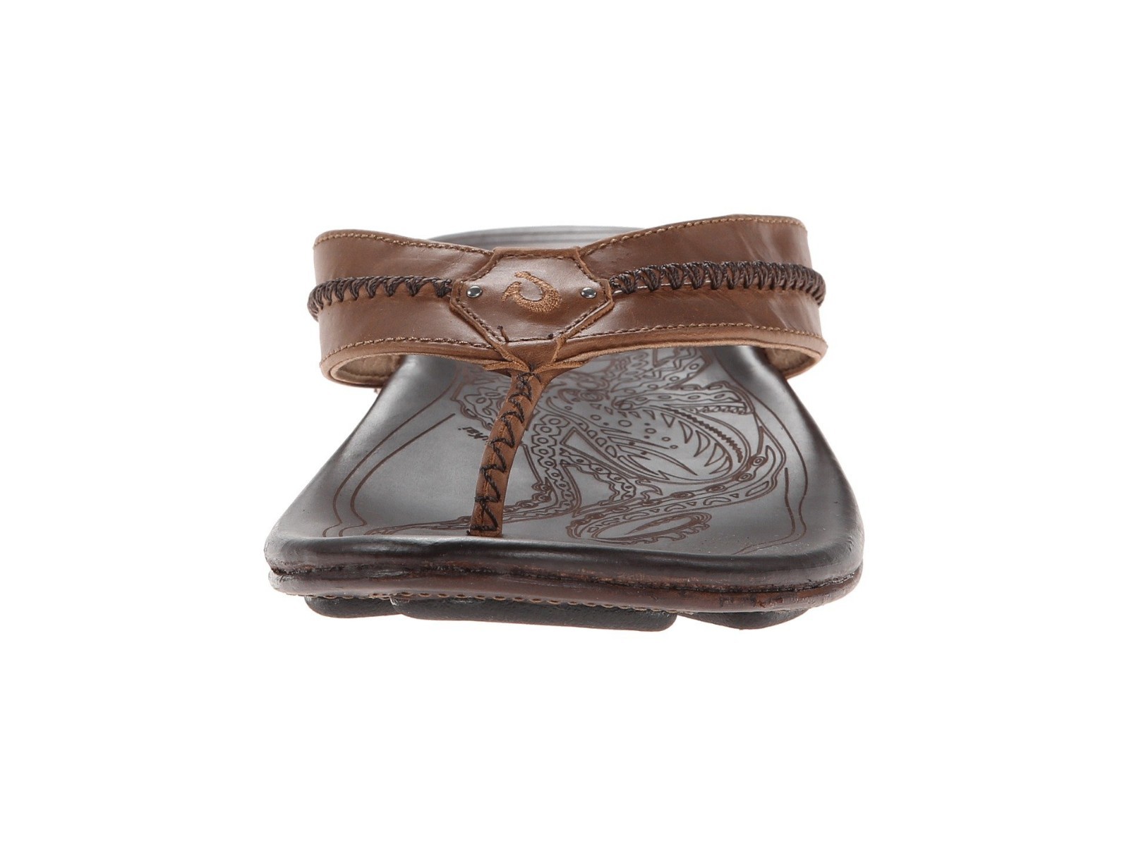 Olukai Men's Mea Ola Hand-sewn Hand-sewn Hand-sewn Leather Flip Flops Tan Dark Java c1b5ef Olukai Men's Mea Ola Hand-sewn Hand-sewn Hand-sewn Leather Flip Flops Tan Dark Java c1b5ef