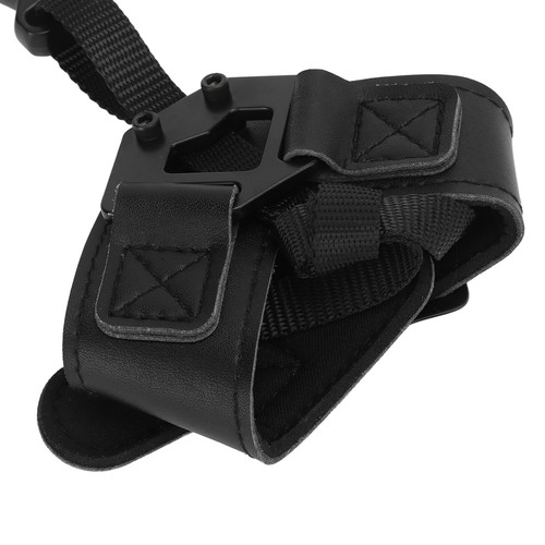 ()Bow Release Aid Archery Adjustable Compound Bow Wrist Strap Shooting Hunting A - Picture 11 of 22
