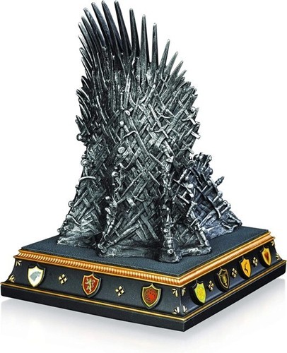 GAME OF THRONES  IRON THRONE BOOKEND NOBLE COLLECTION BRAND NEW IN BOX - Picture 5 of 7
