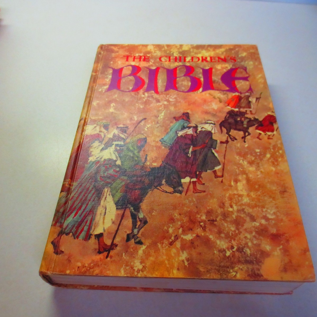 アンティーク!THE CHILDREN'S BIBLE The Children's Bible 1965. Old/New Testament. Color