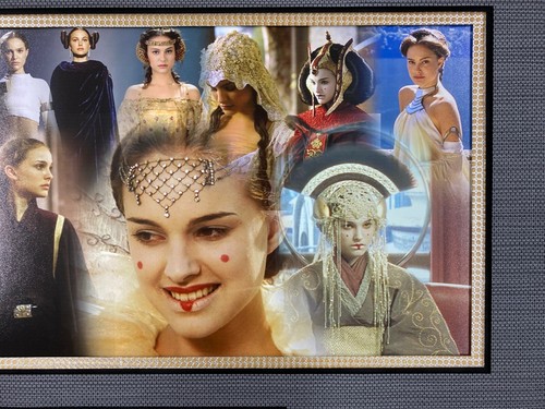 Natalie Portman Firmado Star Wars Padmé Amidala ENMARCADO PERSONALIZADO ENVÍO GRATUITO JSA CERTIFICADO DE AUTENTICIDAD - Imagen 6 de 9