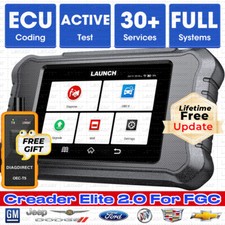 Launch Creader Elite 2.0 for FGC Auto Diagnostic Scanner for Ford, GM, Chrysler