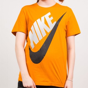 bright orange nike shirt