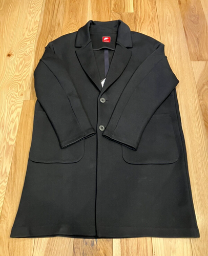 Nike Sportswear Tech Fleece Reimagined Trench Coat Loose Fit FN0601 010 Mens 2XL