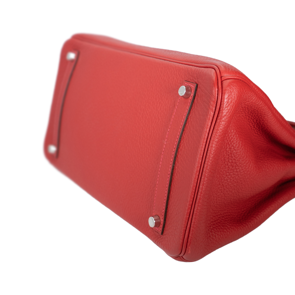 Hermes Togo 35cm Birkin Bag Rouge - Picture 5 of 9
