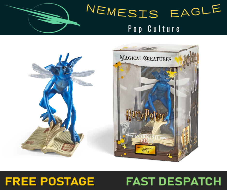 HARRY POTTER MUNDO MÁGICO CORNISH PIXIE CRIATURAS MÁGICAS FIGURA REGALO NUEVO