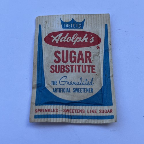 Adolph’s Sugar Substitute Packet. Contains Saccharine. Granulated Artificial - Picture 2 of 10