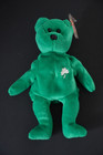 Vtg Ty Beanie Babies Collection 1997 Erin The Bear Beanbag 9" Plush