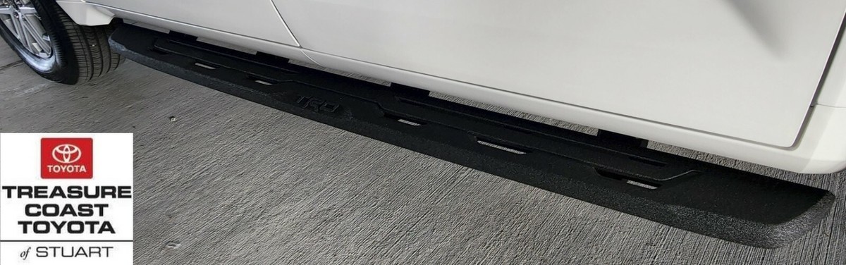 NEW OEM TOYOTA TUNDRA CREW MAX 2022 TRD CAST ALUMINUM RUNNING