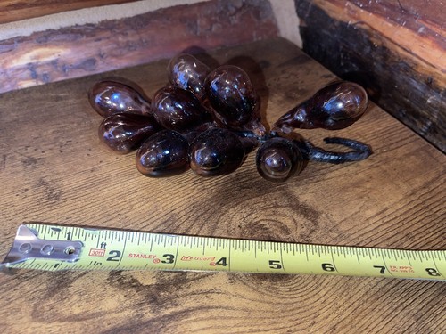 Glass Fruit With Bowl Lot - Hand Blown Vintage - Picture 16 of 20