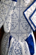 Kracht Geschirr-Trocken-Küchentuch Schürze Topflappen Ofenhandschuh "Zwiebel" 