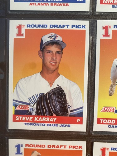 1991 Score "25 cards 1st Round Draft Pick" Complete Set - Chipper Jones, Mussina - Picture 10 of 11