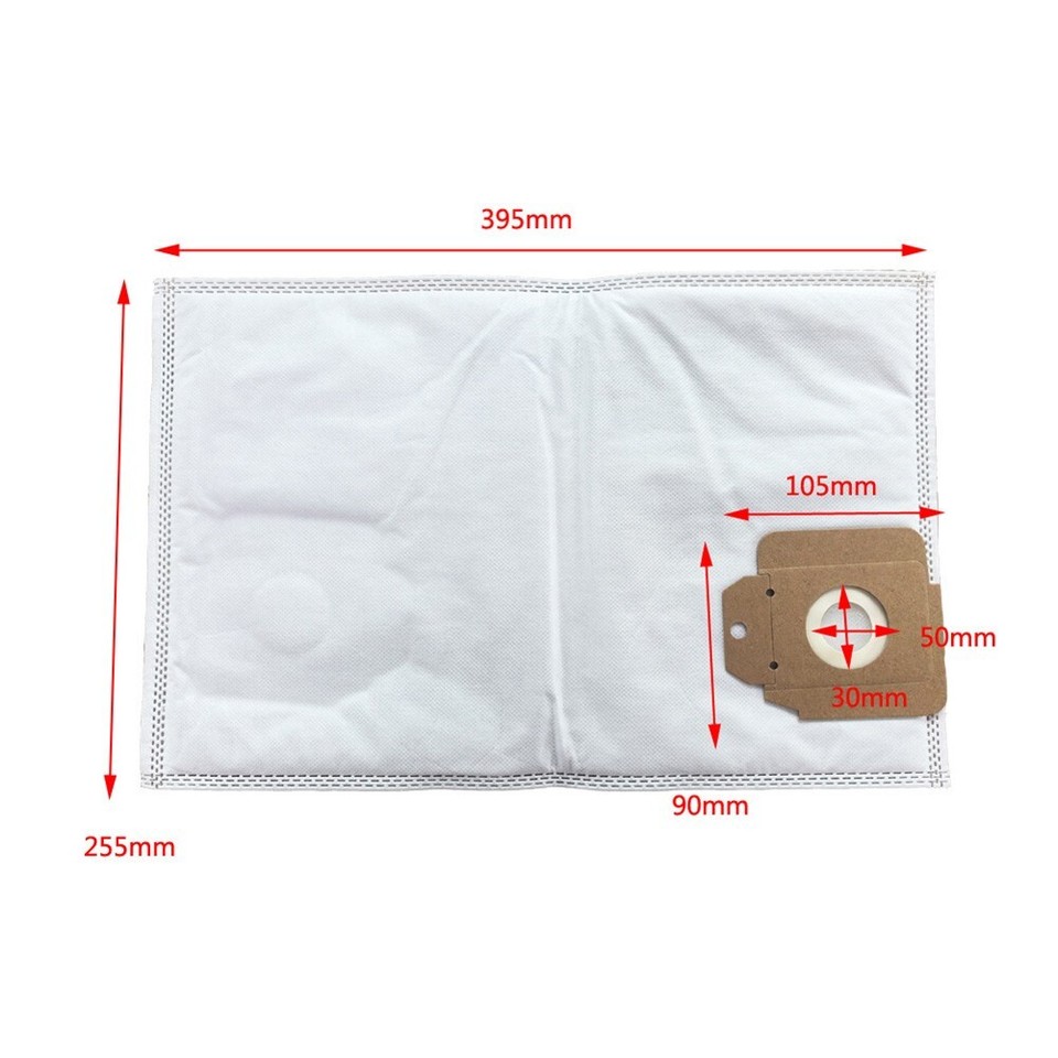 For Karcher CV Series Compatible Replacement Dust Collection Bags 10 Pack eBay