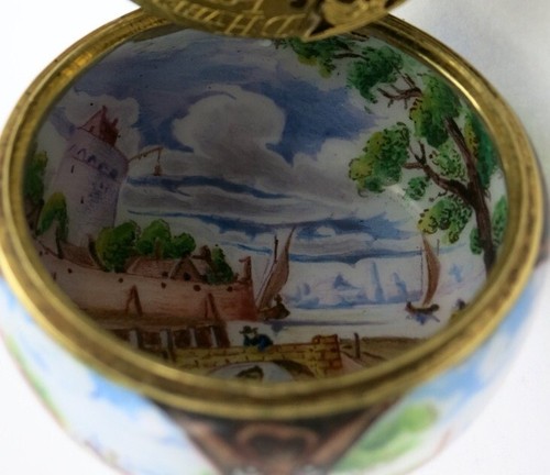 Antique Pocket Watch - Gold & enamel, Hubert, London, c1720 - Picture 11 of 12