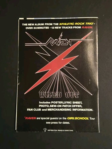 RARE 1982 METAL MANIA #4 MAGAZINE IRON MAIDEN BEWARE THE BEAST - Bild 8 von 8