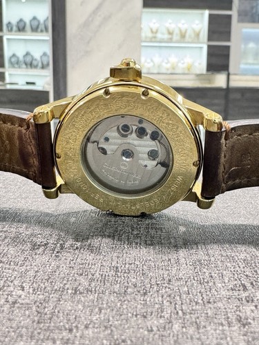Constantin Weisz Edition Heritage Panamerica Automatische vergoldete Armbanduhr - Picture 3 of 7