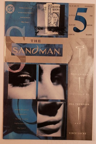 The Sandman #41-49 1st Cameo of Daniel Hall Brief Lives 1992-93 Neil Gaiman VF+ - Imagen 7 de 11