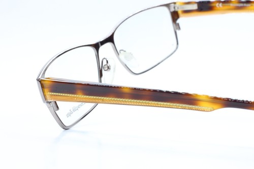 Ermenegildo Zegna VZ3099N 0568 Silver Havana Brown Designer Italy Eyeglasses 55m - Picture 4 of 9