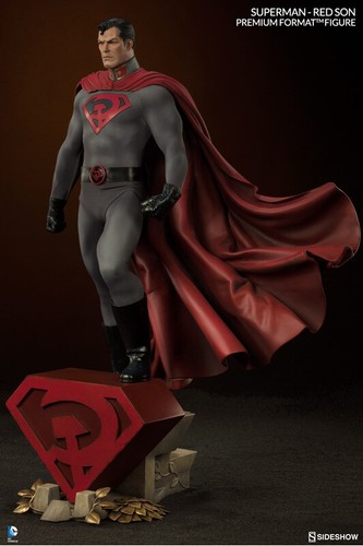 Superman Red Son Sideshow Collectibles Premium Format Statue Limited Edition - Picture 2 of 8