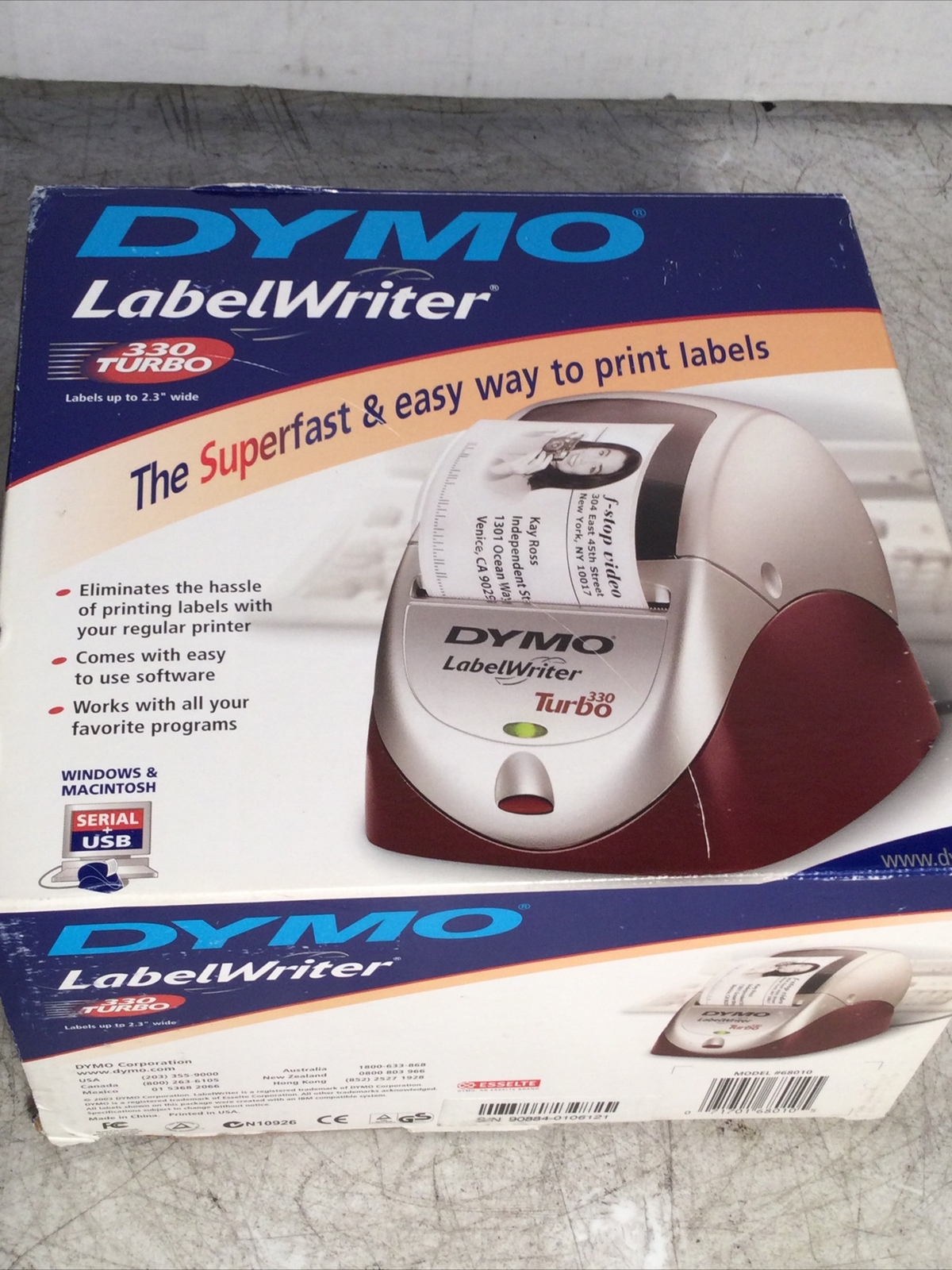 dymo labelwriter 330 software mac os x