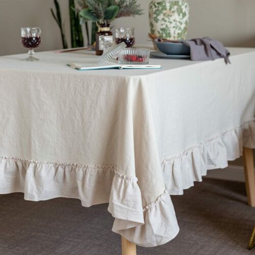 Tablecloths for Rectangle Table Baby Shower Kitchen Party Wedding Decor - Picture 3 of 7