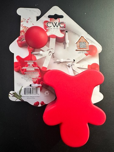 CWC Cook with Color 8 Piece Measuring Spoons and Cups Set Gingerbread Man NEW - Picture 7 of 8