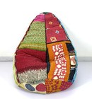 Handmade Sitting Cotton Kantha Bohemian Home & Living Bean Bag Chairs Ottoman c