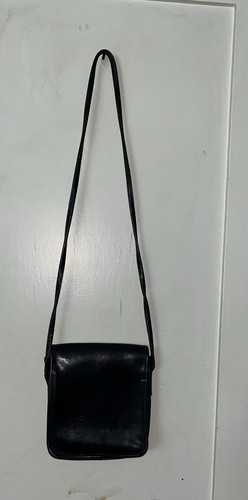 Vintage COACH Compact Pouch 9620 Black Glovetanned Leather NYC USA - Picture 4 of 10