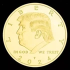 Rare 2024 US Donald Trump Coin President Gold Eagle Collectible MAGA Collection
