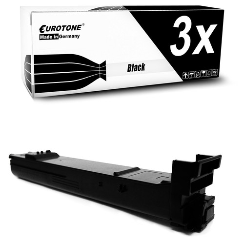 3x Toner BLACK f�r Konica Minolta Magicolor 5550-DTH 5650-EN 5570-D 5550-D