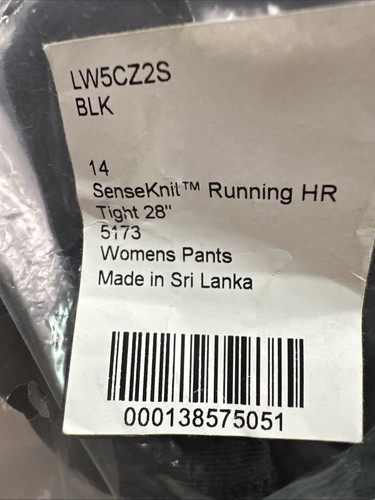 Lululemon Senseknit Running HR Tight 28" Damengröße 14 schwarz neu - Bild 5 von 5
