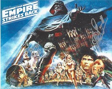CLIVE REVILL SIGNED 'STAR WARS V: EMPIRE STRIKES BACK' EMPEROR 8X10 PHOTO COA