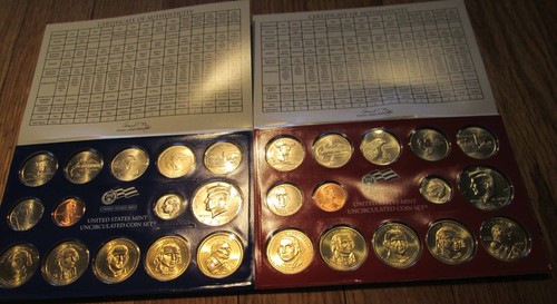 2007 Mint Set U.S. Mint Philadelphia & Denver 28 Uncirculated Coins COA - Picture 2 of 3