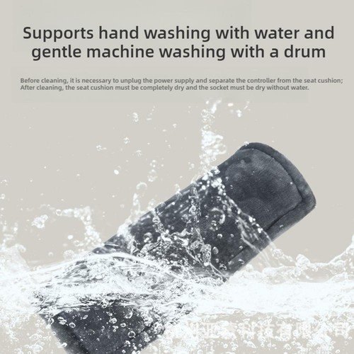 Flanell beheizbares Sitzkissen USB betrieben Winter Stuhl Sofa Wärmer Kissen Co U8I7 - Bild 15 von 26