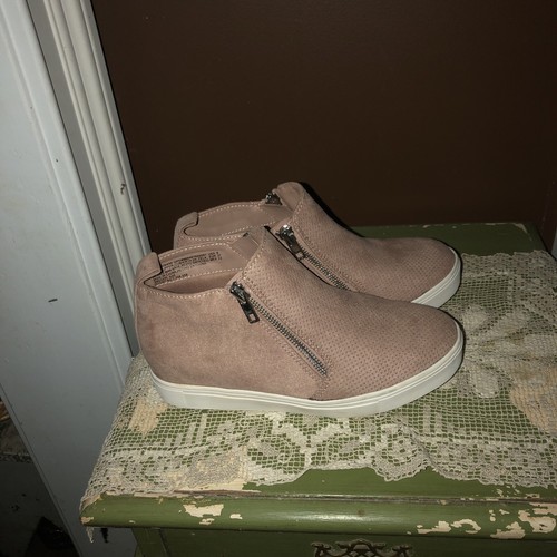 Time & Tru Memory Foam Damen-Stiefeletten Rouge Wildleder Größe 6 - Bild 1 von 5