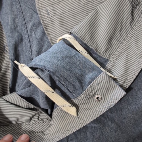 Abbot and Main Mens Gray Heather Performance Shorts Size 40x10 Outdoor Zip Pocke - Picture 5 of 9