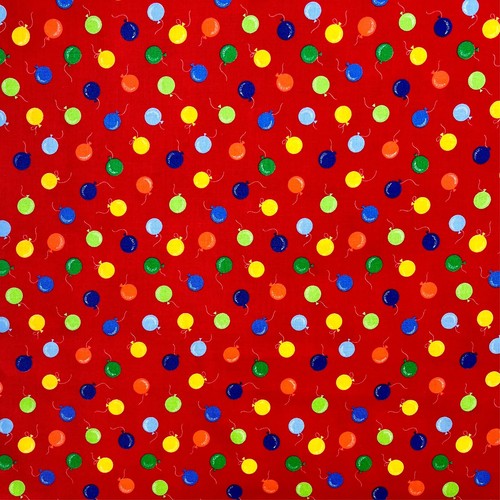 Bright Balloons Fabric Cranston Print Works VIP Cotton 1 1/3 YARDS Vintage OOP - Picture 8 of 10