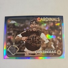 2024 Topps Chrome Sepia Refractor #234 Willson Contreras Cardinals. F19