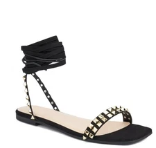 FTF- Black Zena Flat Size 9 - New With Box -